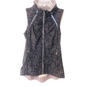 lululemon athletica Black and White Speckled Vest